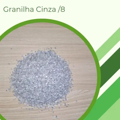 Granilha /8- cor: cinza