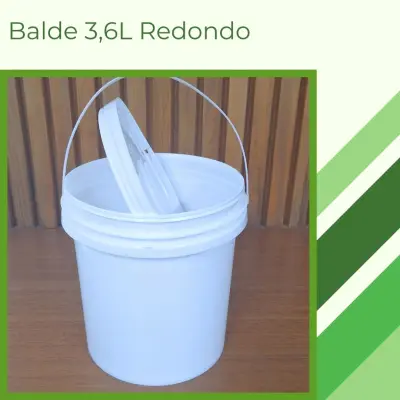 Balde 3,6L redondo