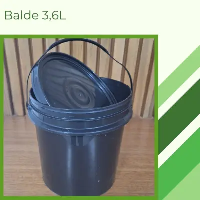 Balde Preto 3,6L