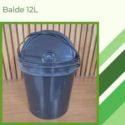 Balde Preto 12L